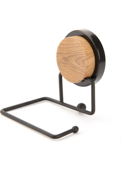 Wc Kağıtlığı - Siyah - 12 cm