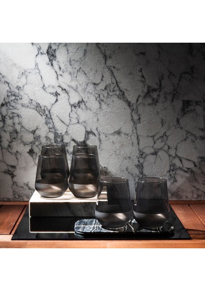 Matte 6'lı Bardak - Füme - 420 ml fiyatları
