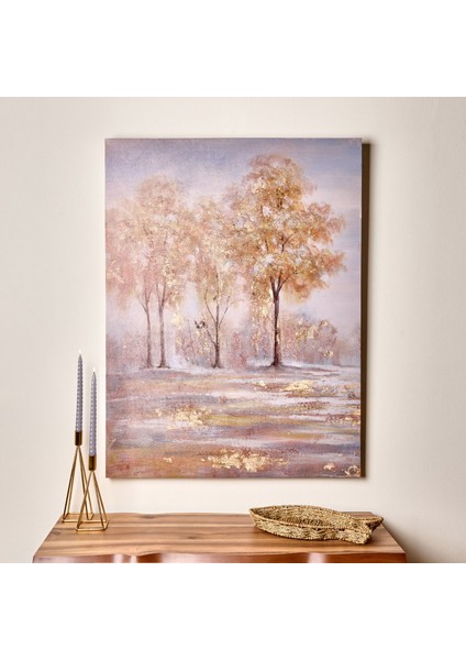 Foret Kanvas Tablo - Renkli - 75X100 cm