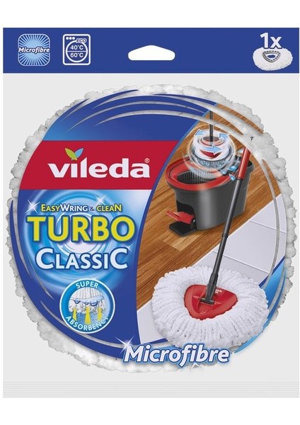 Turbo Pedallı Temizlik Setinin Yedek Başlığı