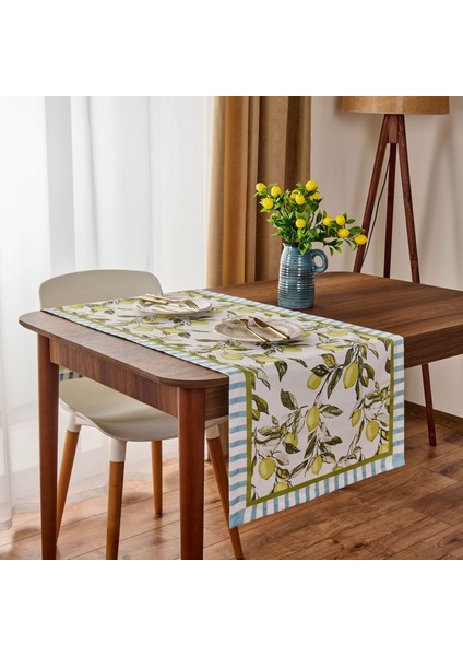 Lime Cello Elvid Runner - Renkli - 50X130 cm