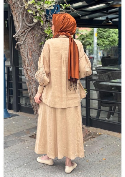 Etekli Takım KA-B25-16050 Bej fırsatları