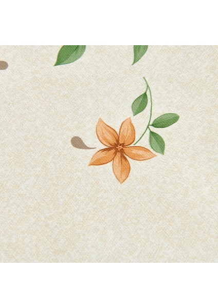 Botanica Pvc Masa Örtüsü - Bej - 140X200 cm