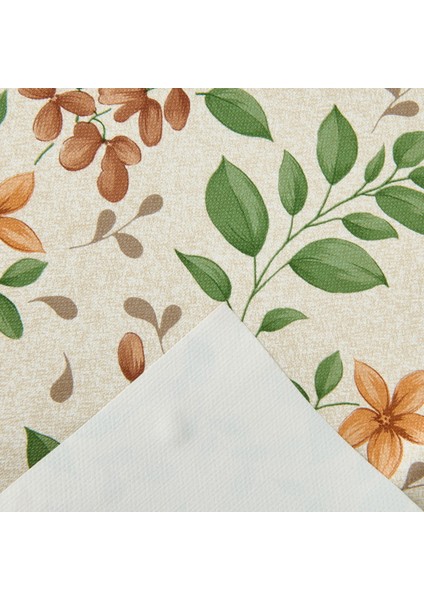 Botanica Pvc Masa Örtüsü - Bej - 140X200 cm