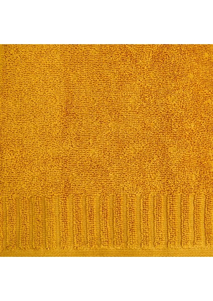 Patte Banyo Havlusu - Hardal - 70X140 cm