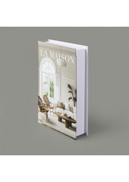 La Maison Dekoratif Kutu - Gri / Beyaz - 27 cm modelleri
