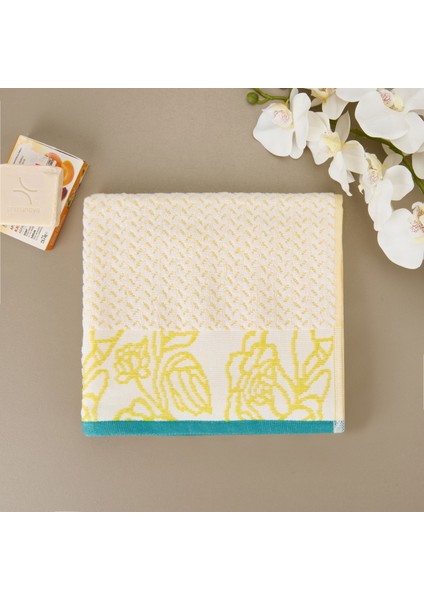 Noble El Havlusu - Sarı - 30X50 cm