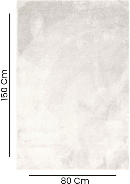 Post Halı - Ekru - 80X150 cm