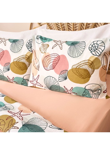 Soft Lindl Çift Kişilik Pike Takımı - Renkli