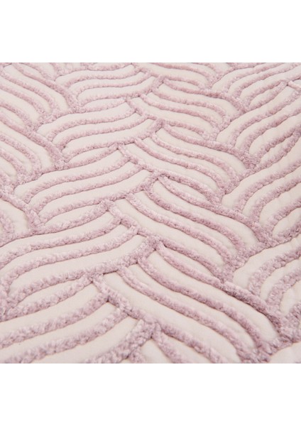 Store Elenora Çift Kişilik 3 Parça Yatak Örtüsü Seti - Pembe