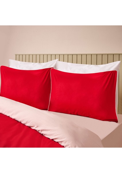 Love Çift Kişilik Nevresim Takımı - Kırmızı / Pembe fiyatları