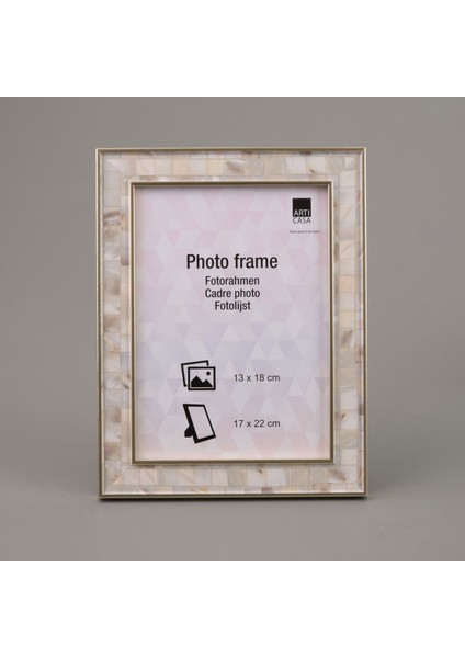 Casa Sedef Fotoğraf Çerçevesi - Renkli - 13X18 cm