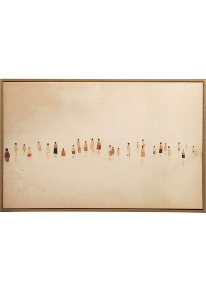 Sociedad Tablo - Bej - 90X60 cm fiyatları