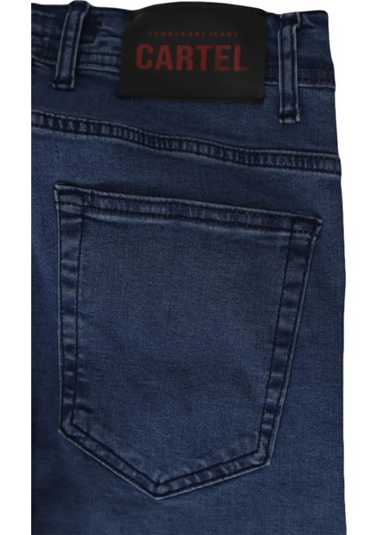 Fistan Store Erkek Açık Mavi Normal Bel Normal Kesim Boru Paça Jean Pantolon indirimleri