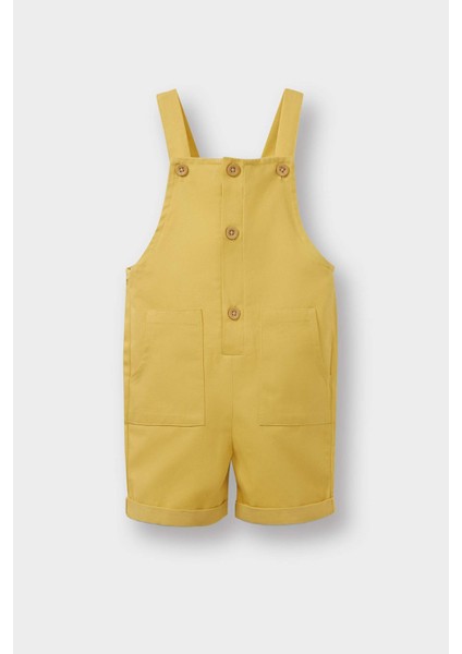 Erkek Bebek Gabardin Salopet Tulum E9010A525SM