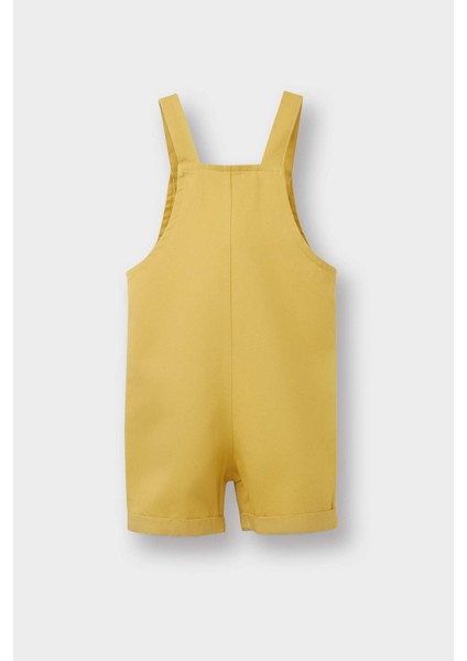 Erkek Bebek Gabardin Salopet Tulum E9010A525SM