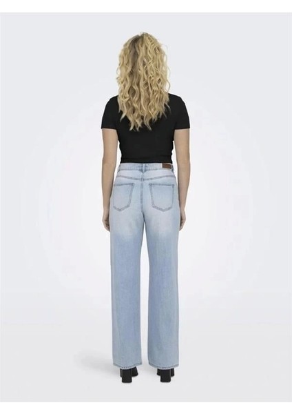 15311891 Likralı Fitilli Crop Kadın T-Shirt Siyah fiyatları