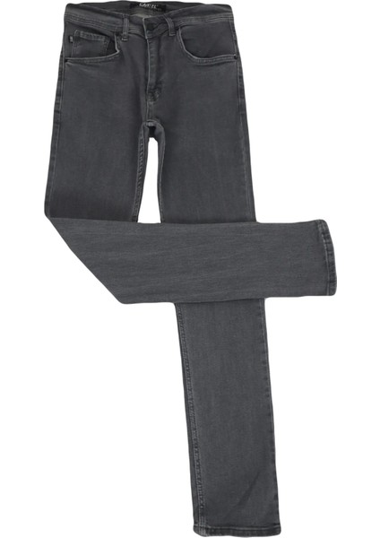 Fistan Store Erkek Gri Normal Bel Dar Kesim Boru Paça Jean Pantolon fiyatları