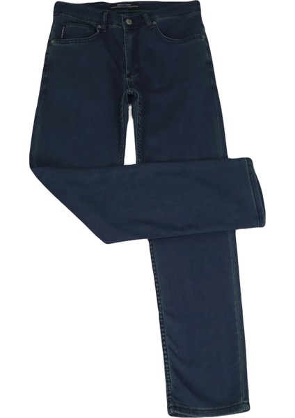 Fistan Store Erkek Yeşil Yüksek Bel Rahat Kesim Boru Paça Büyük Beden Jean Pantolon fiyatları