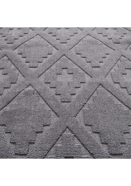 Soft Nil Dekoratif Halı - Gri - 160X230 cm