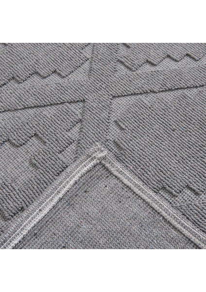 Soft Nil Dekoratif Halı - Gri - 160X230 cm