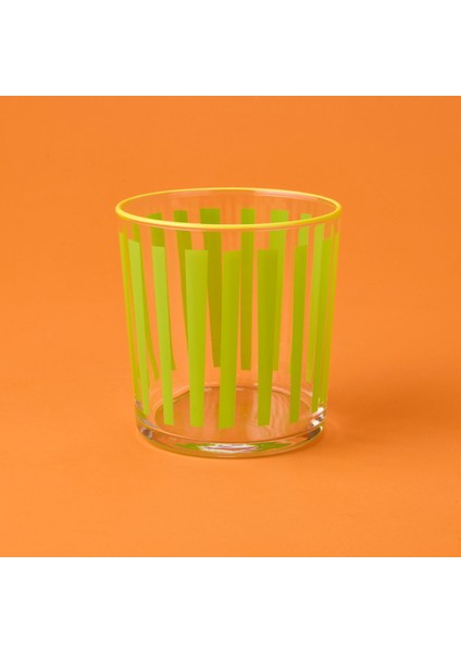 Karnaval 4'lü Su Bardağı Seti - Renkli - 380 ml