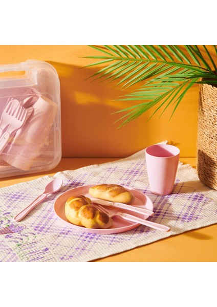 Living 31 Parça 6 Kişilik Piknik Seti -