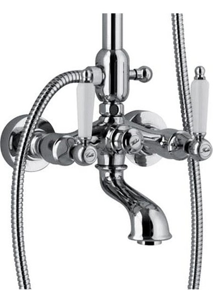 Itlayan Webert Dorian Banyo Bataryasi-Duş Kolonu ve El Duşu Seti̇ Krom fiyatları