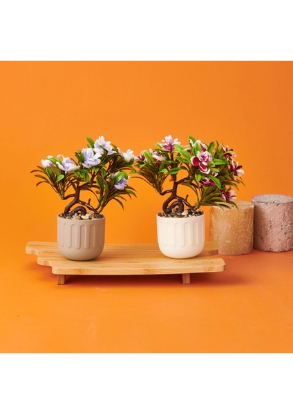 Dekor Saksılı Yapay Çiçek - - 14X18 cm fiyatları