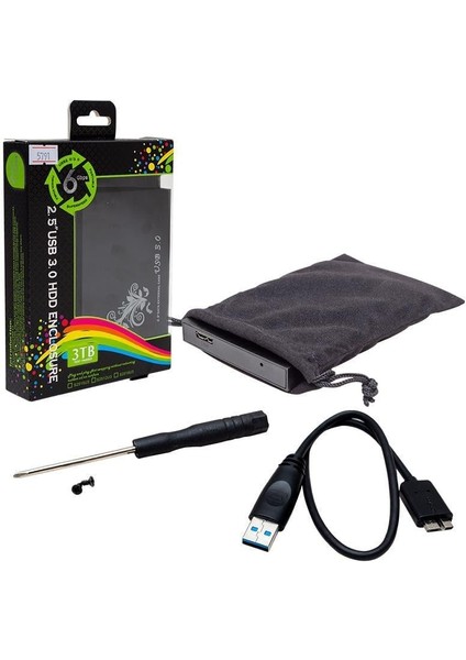 PM-5791 Harici 2.5'' USB 3.0 Sata Harddisk Kutusu