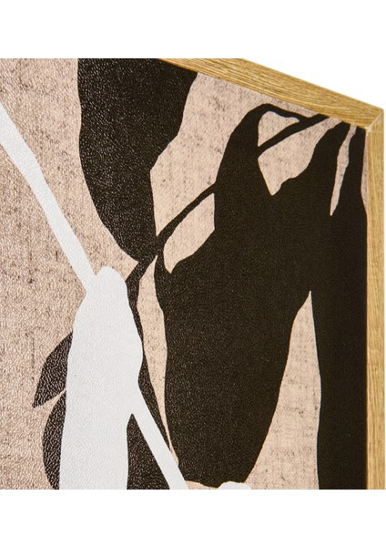 Flora Tablo - Bej / Kahverengi - 90X60 cm modelleri