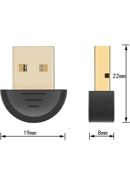 PM-10799 Mini Usb Vista 2.0 Edr Mini Bluetooth Dongle Adaptör (Pc - Laptop - Masaüstü - Android)