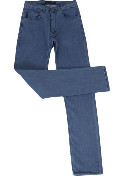 Fistan Store Erkek Açık Mavi Normal Bel Dar Kesim Boru Paça Jean Pantolon fiyatları
