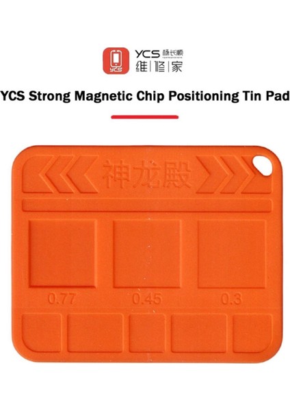 Ycs Manyetik Kalıplama Pedi