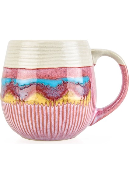 Etnik Desen Kupa - - 600 ml