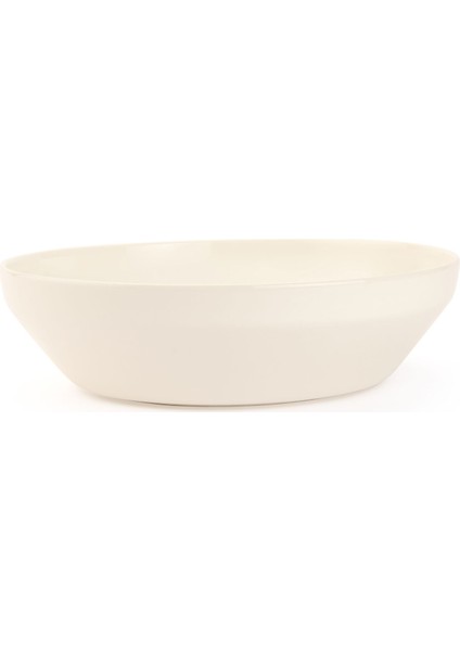 Original Pera Yuvarlak Salata Kasesi - Beyaz - 24 cm