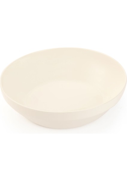 Original Pera Yuvarlak Salata Kasesi - Beyaz - 24 cm