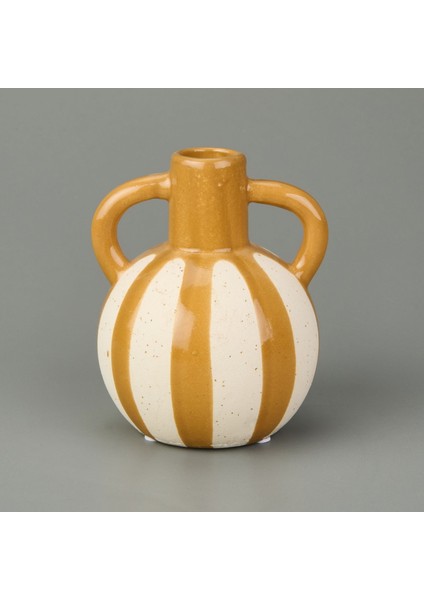 Pottery Vazo - Kahverengi - 20 cm
