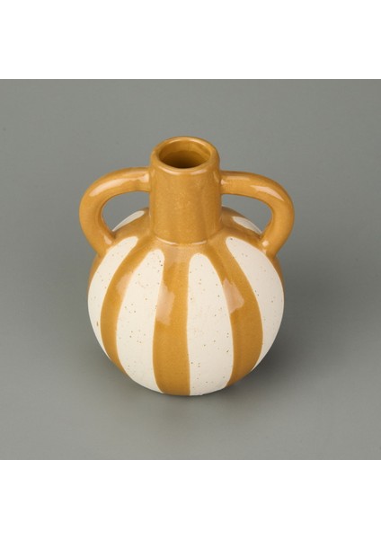 Pottery Vazo - Kahverengi - 20 cm