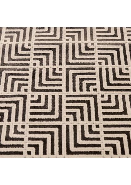 Vulga Halı - Antrasit - 80X150 cm