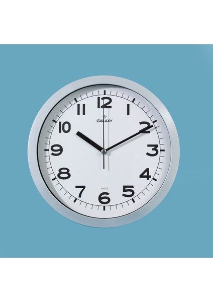212-G Modern Duvar Saati - Gri - 25,5 cm fiyatları