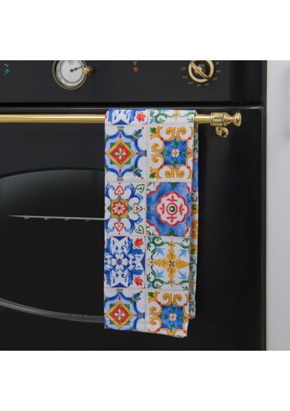 Soft Vorm Mutfak Havlusu - Renkli - 40X66 cm