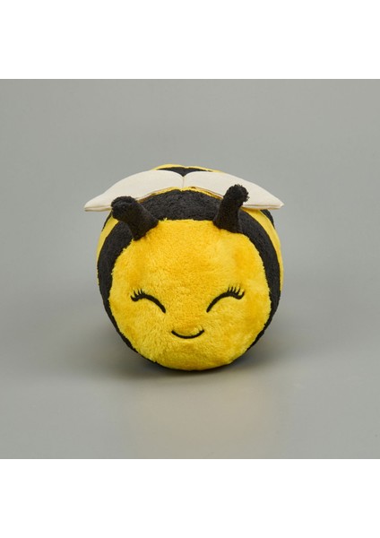 Arı Figürlü Yastık - Renkli - 37X17 cm