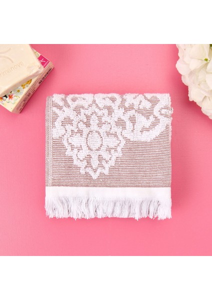 Cant El Havlusu - Kahverengi - 30X50 cm