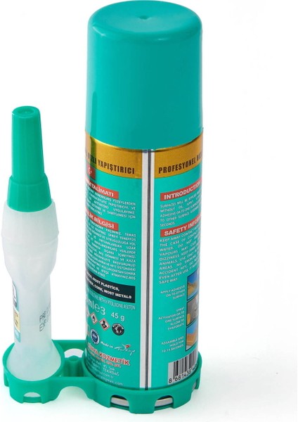 Hızlı Yapıştırıcı Set Mdf Kit - Yeşil - 100 ml
