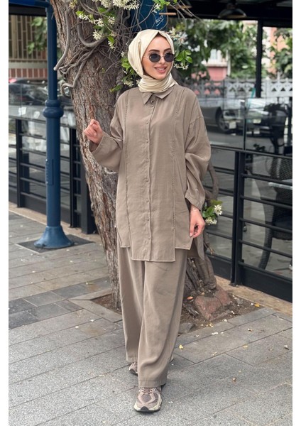 Pantolonlu Takım S-5967 Haki