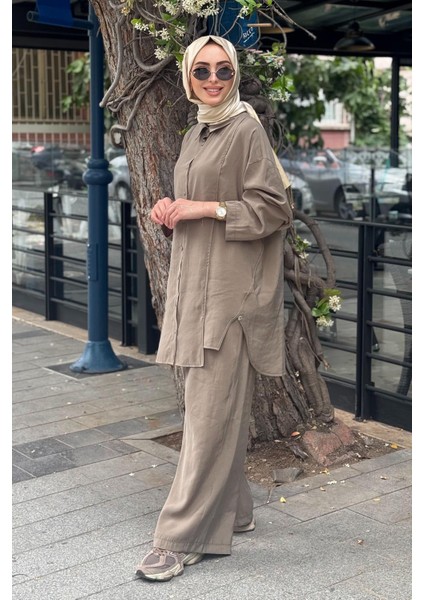 Pantolonlu Takım S-5967 Haki fiyatları