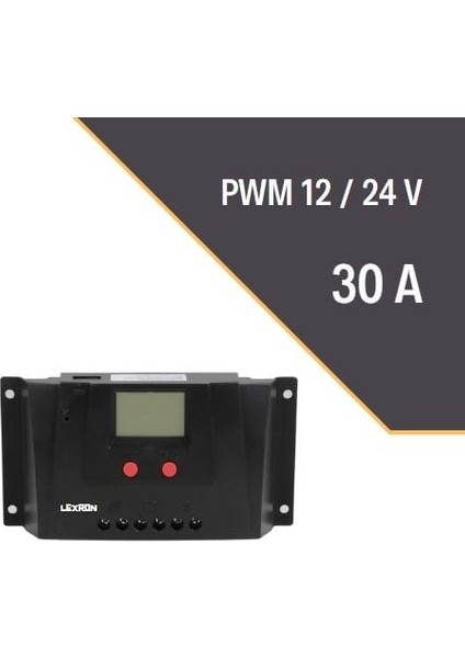 30A Pwm Şarj Kontrol Cihazı