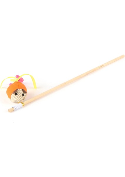 Balık ve Fare Başlıklı Kedi Oyuncağı - - 50 cm
