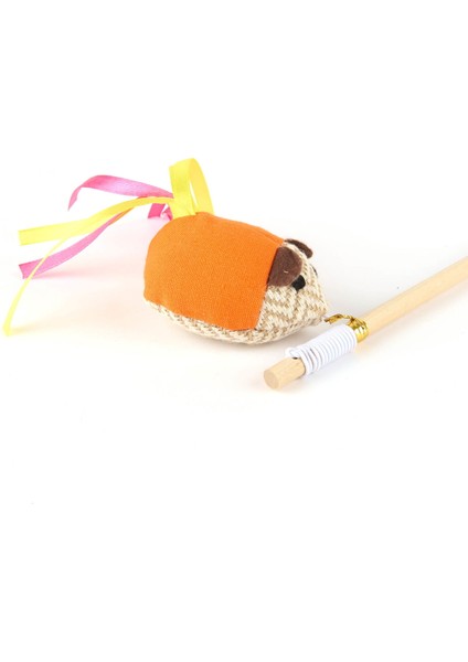 Balık ve Fare Başlıklı Kedi Oyuncağı - - 50 cm modelleri